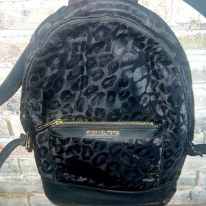 Michael Kors Cheetah Backpack